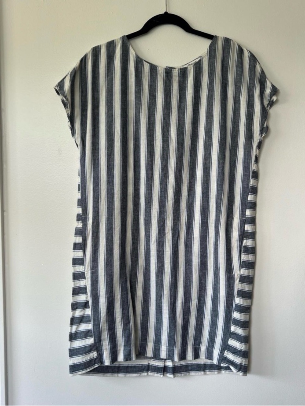 Madewell Blue and White Striped Dress
